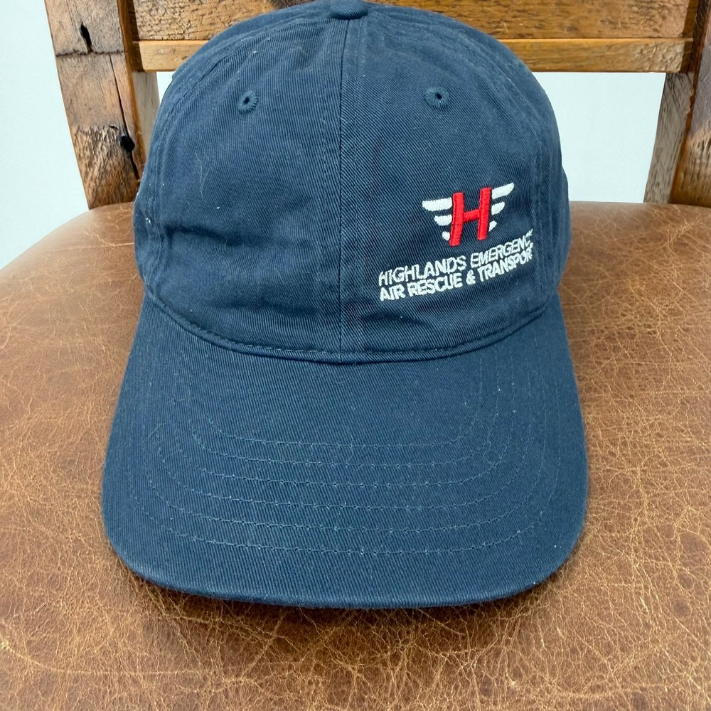 econscious Highlands Air Rescue Hat Unisex OS Navy Blue Good Organic Cotton Cap